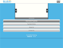 Tablet Screenshot of blueskyorlando.com
